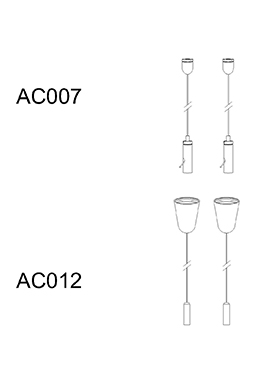 Indoor LED Alminium suspension linear lamp LED-001A